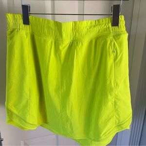 Lululemon Athletic Skirt with built-in shorts.